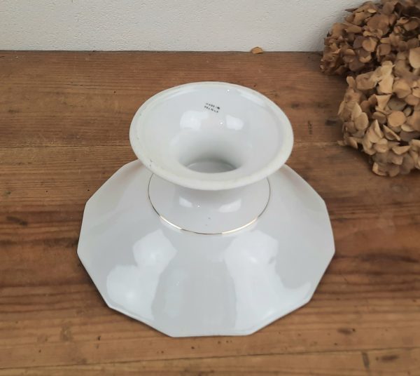 Ancienne coupe sur pied en porcelaine n°10998