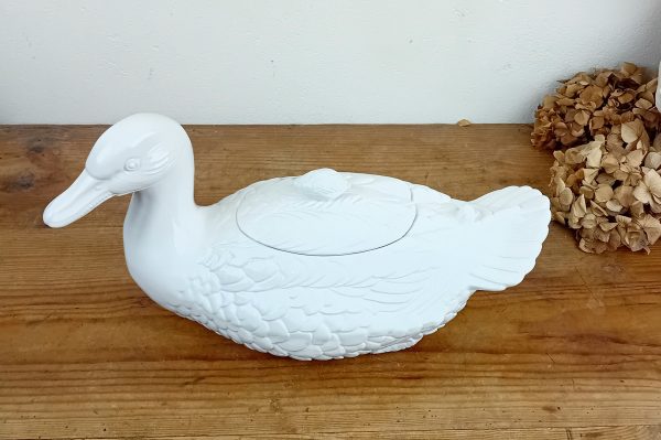 Grand canard vintage / Barbotine / Bassano / Italy / n°11078