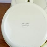 Série de 4 casseroles vintages en tôle émaillée n°14080