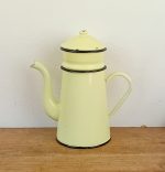 Cafetière vintage en tôle émaillée n°14079