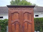 Ancienne Armoire / Penderie / Louis XV / Chêne / n°14081