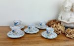 Lot de 5 tasses a café / Martres Tolosane / n°14097