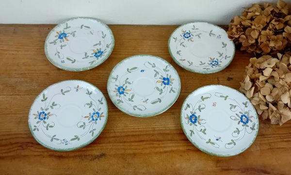 Lot de 5 tasses a café / Martres Tolosane / n°14097
