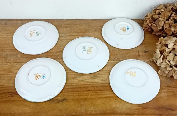 Lot de 5 tasses a café / Martres Tolosane / n°14097