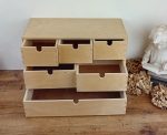Boite pour rangement / 6 tiroirs / n°11102