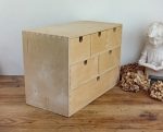 Boite pour rangement / 6 tiroirs / n°11102