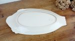 Grand plat vintage / Oie / Barbotine / n°11109