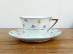 Tasse a petit déjeuner en porcelaine de Limoges n°11106 // Réservée //