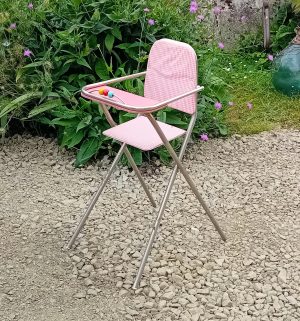 Chaise haute vintage pour poupée n°11112