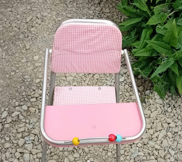 Chaise haute vintage pour poupée n°11112
