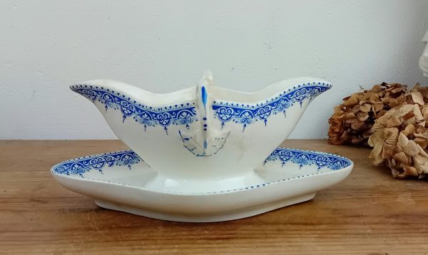 Ancienne saucière / Terre de fer / n°11115
