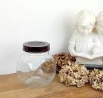 Ancien bocal a bonbons d’épicier en bakélite n°11130