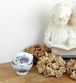Lot de 2 bols vintages en porcelaine / Violette / n°11127