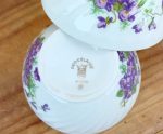 Lot de 2 bols vintages en porcelaine / Violette / n°11127