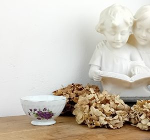 Bol vintage en porcelaine / Violette / n°11128