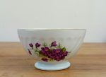 Bol vintage en porcelaine / Violette / n°11128