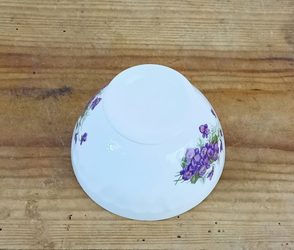 Bol vintage en porcelaine / Violette / n°11128