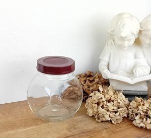 Ancien bocal a bonbons d'épicier en bakélite n°11131