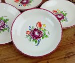 Lot 6 assiettes creuses vintages / Calottes / MDL n°11126