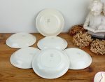 Lot 6 assiettes creuses vintages / Calottes / MDL n°11126