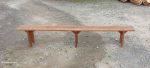 Ancien grand banc de ferme n°10779
