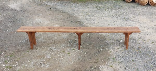 Ancien grand banc de ferme n°10779