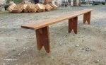 Ancien grand banc de ferme n°10779