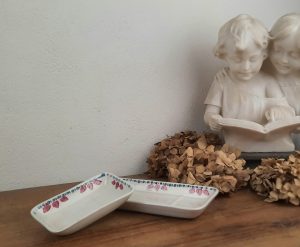 Porte savon + Porte brosse HBCM Christiane n°11009