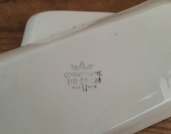 Porte savon + Porte brosse HBCM Christiane n°11009