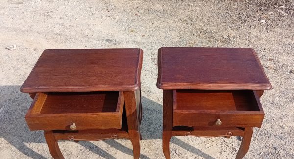 Paire de chevets en chêne n°11132