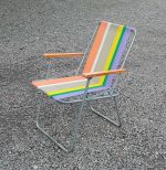 Fauteuil de camping vintage n°11137