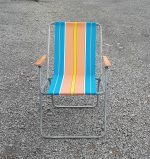 Fauteuil de camping vintage n°11136