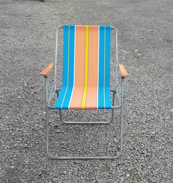 Fauteuil de camping vintage n°11136