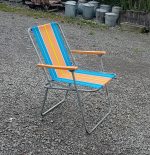 Fauteuil de camping vintage n°11136