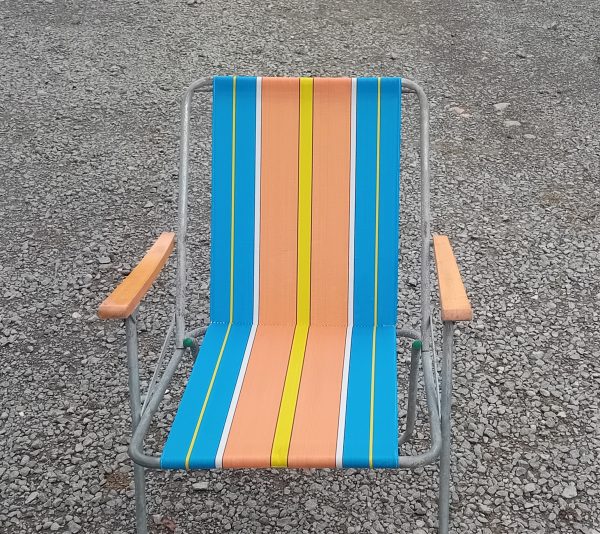 Fauteuil de camping vintage n°11136