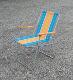 Fauteuil de camping vintage n°11136