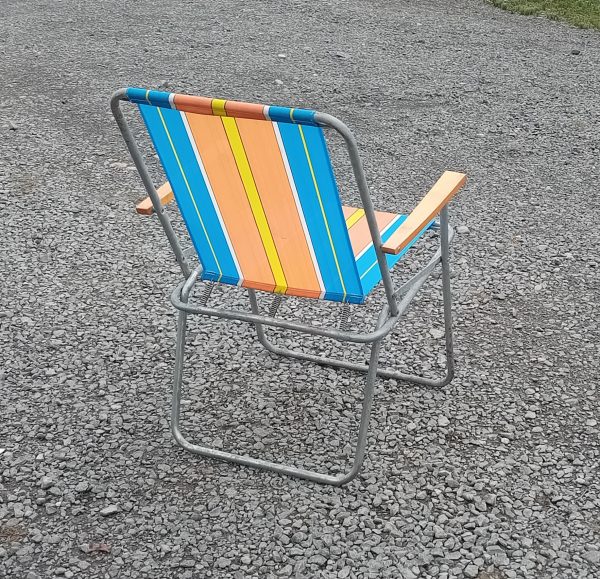 Fauteuil de camping vintage n°11136