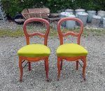 Ancienne paire de chaises Louis Philippe n°11138