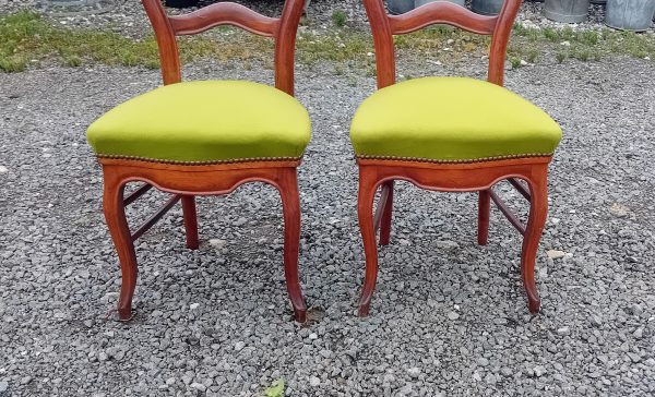 Ancienne paire de chaises Louis Philippe n°11138