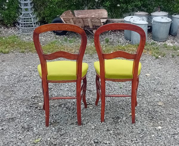 Ancienne paire de chaises Louis Philippe n°11138
