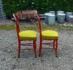 Ancienne paire de chaises Louis Philippe n°11138