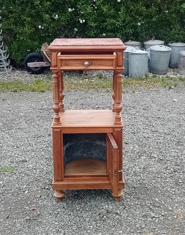 Ancien chevet en noyer n°11147
