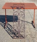Paire d'anciennes grilles en fer forgé n°11152