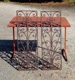 Paire d'anciennes grilles en fer forgé n°11152