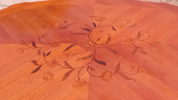 Table a rallonges / Marqueterie / Louis XV / n°11155