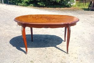 Table a rallonges / Marqueterie / Louis XV / n°11155