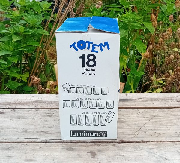 Service de verres vintages / Totem / Luminarc / n°11201