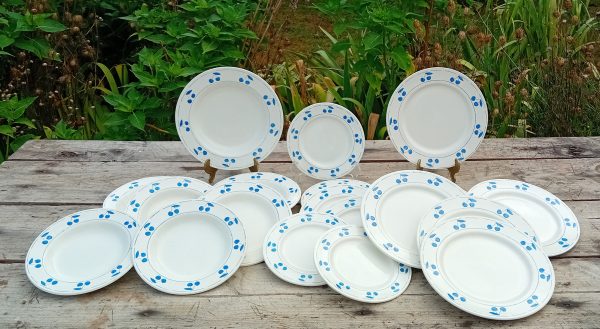 Service de table vintage / Cerises / n°11203