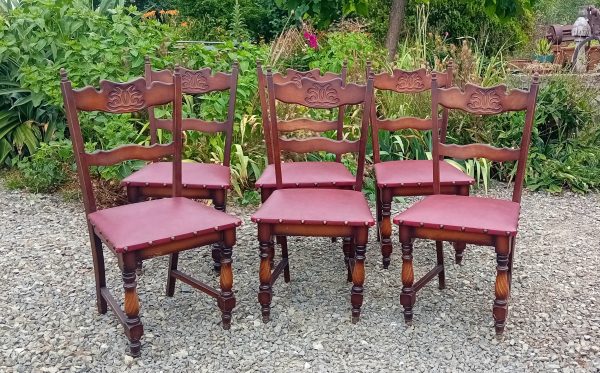 Lot de 6 chaises n°11223