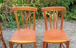Lot de 6 chaises vintages n°11228